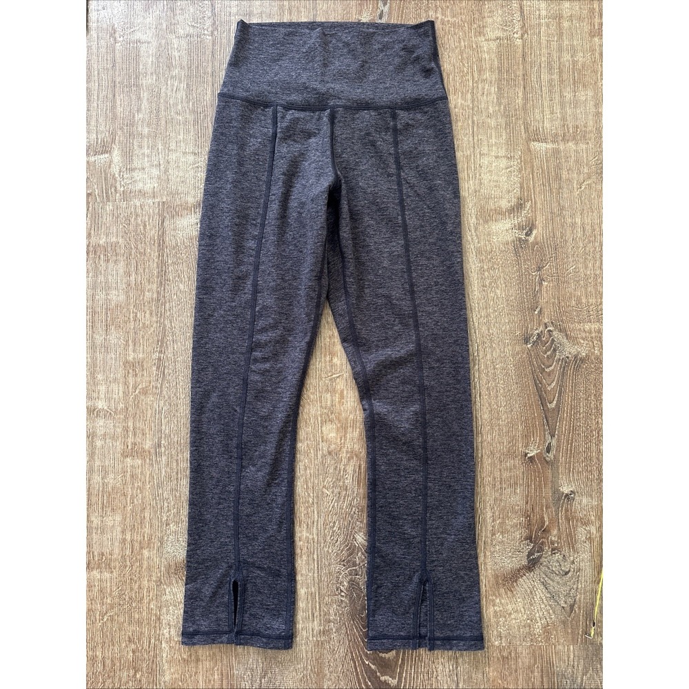 Offline by Aerie Womens The Hugger Leggings Hi-Rise Size Medium Heather Purple